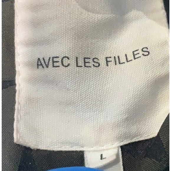 Avec Les Filles Camoflauge Camo Coat Jacket Size Large - Picture 5 of 5